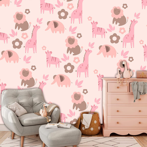 Vzor zvierat a kvetov Vzor zvierat a kvetov