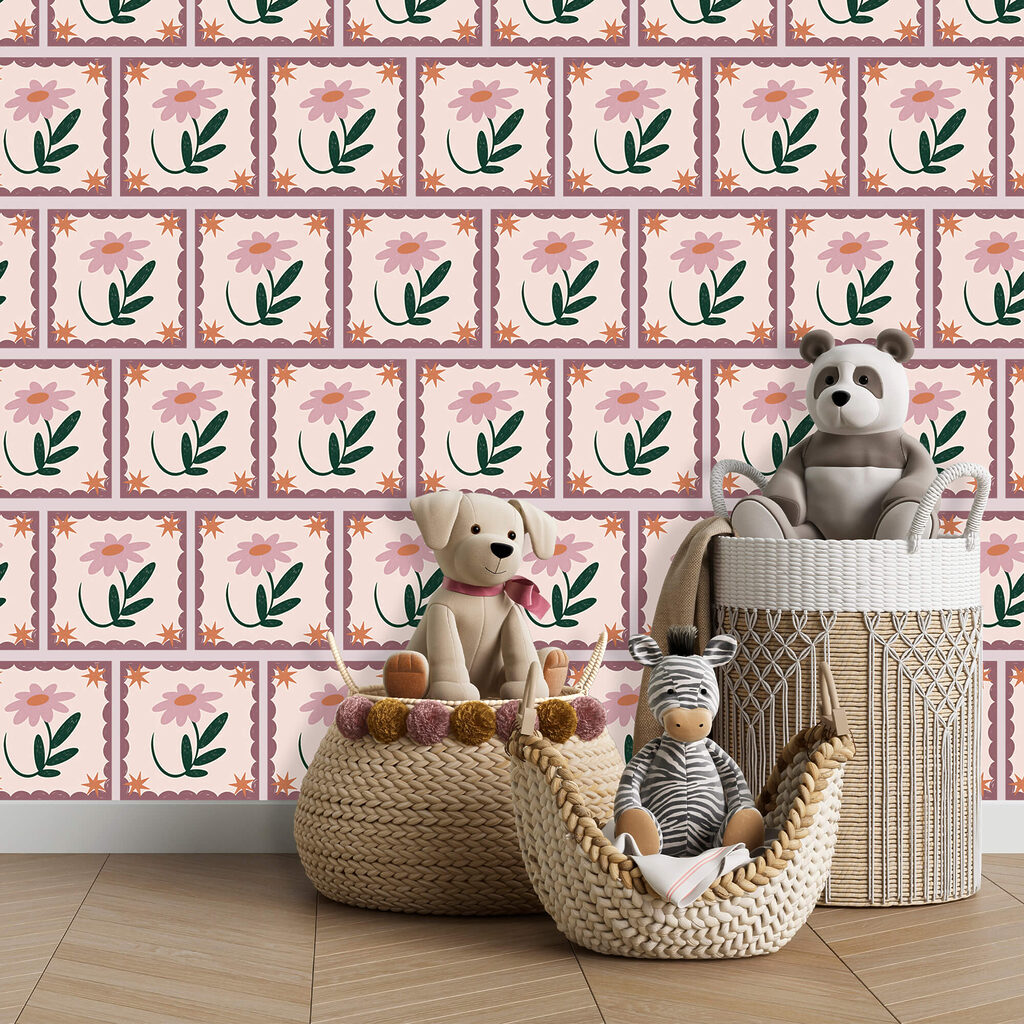 Vzor kvetov a listov Vzor kvetov a listov