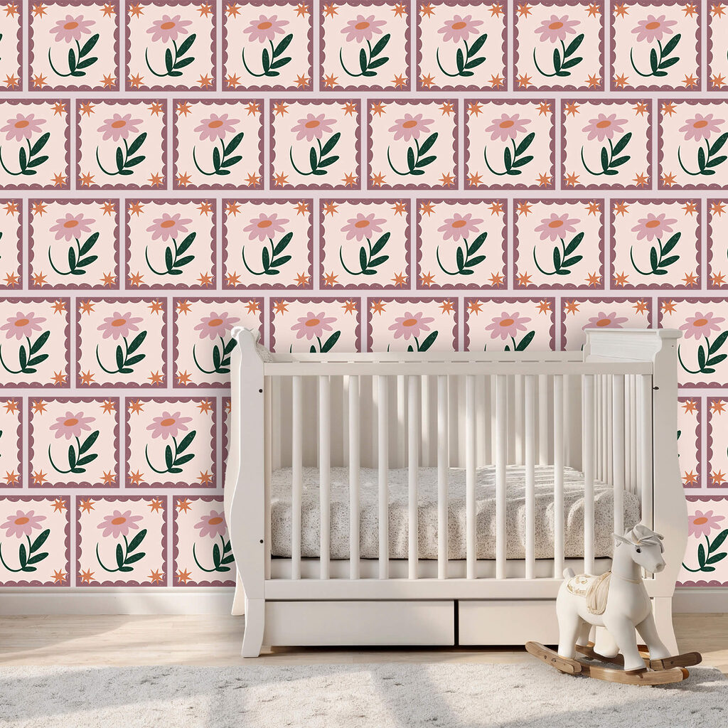 Vzor kvetov a listov Vzor kvetov a listov