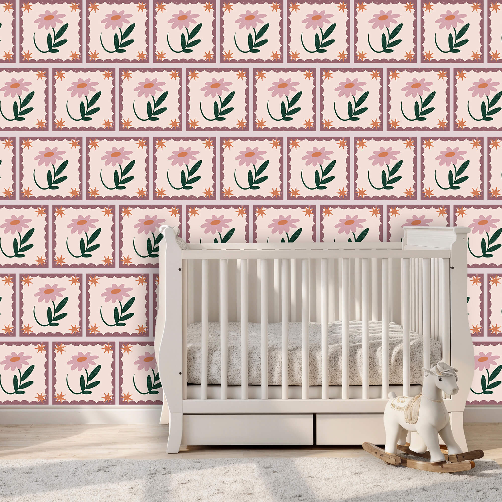 Vzor kvetov a listov Vzor kvetov a listov