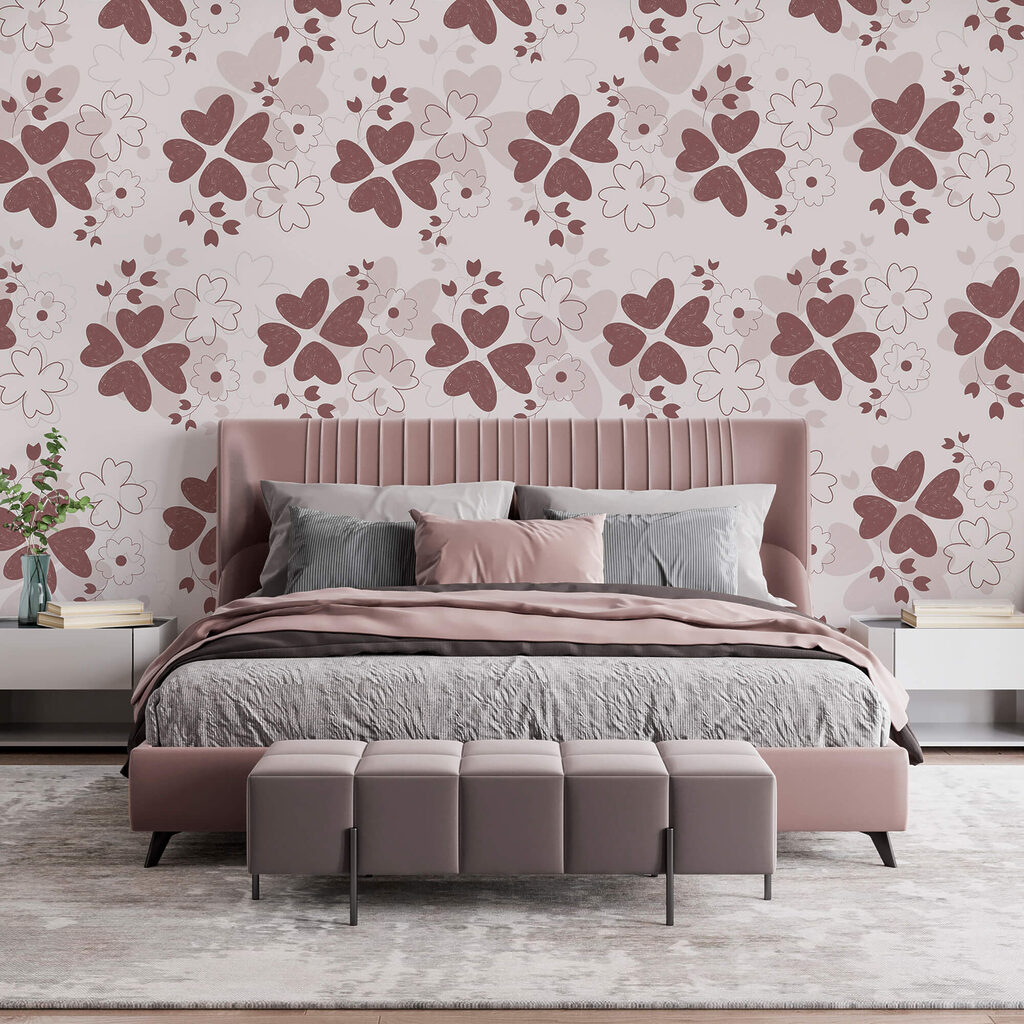 Vzor kvetov a listov Vzor kvetov a listov