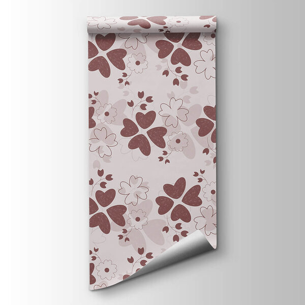 Pattern of flowers and leaves Pattern of flowers and leaves