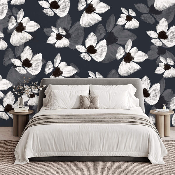 Vzor bielych kvetov Vzor bielych kvetov