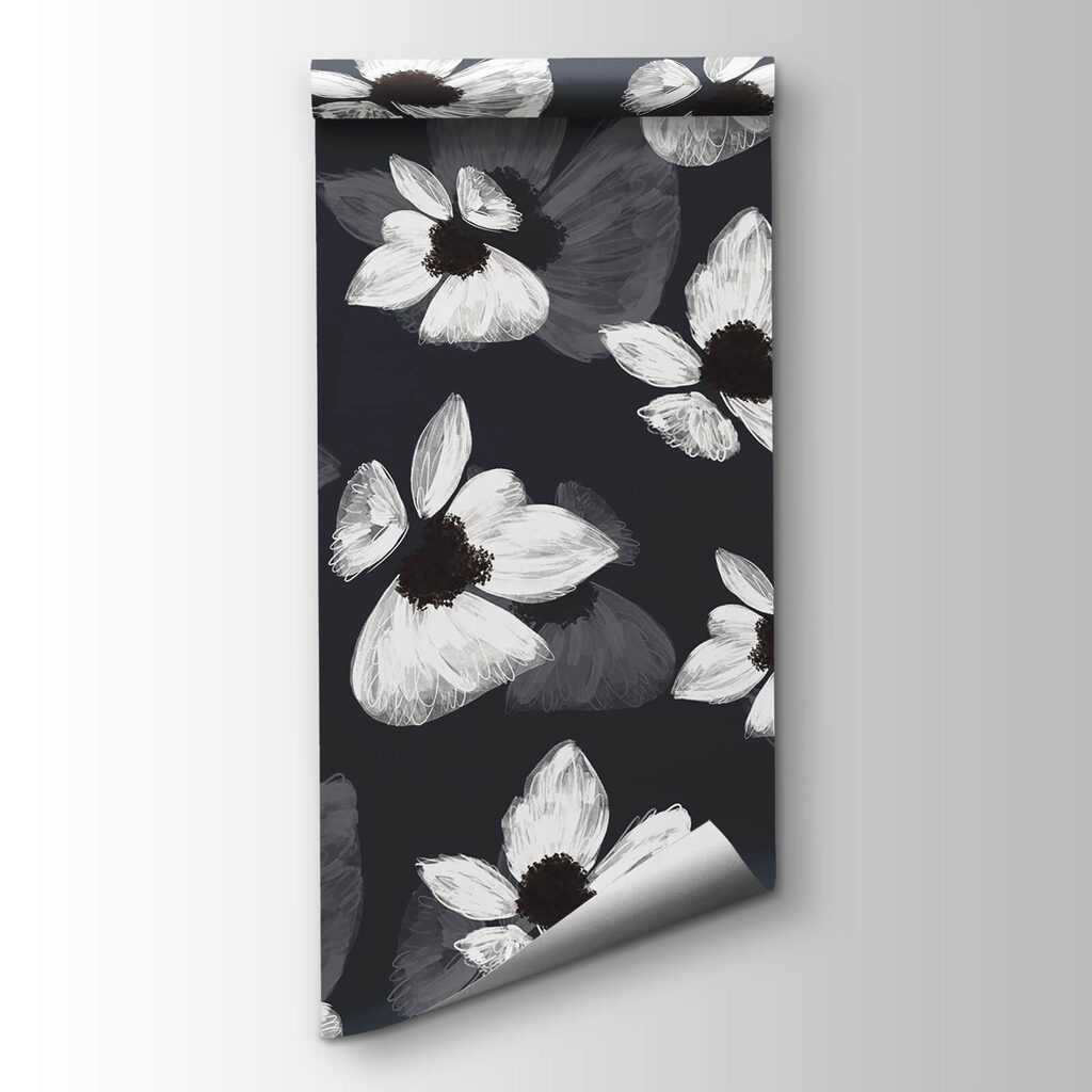 Pattern of white flowers Pattern of white flowers