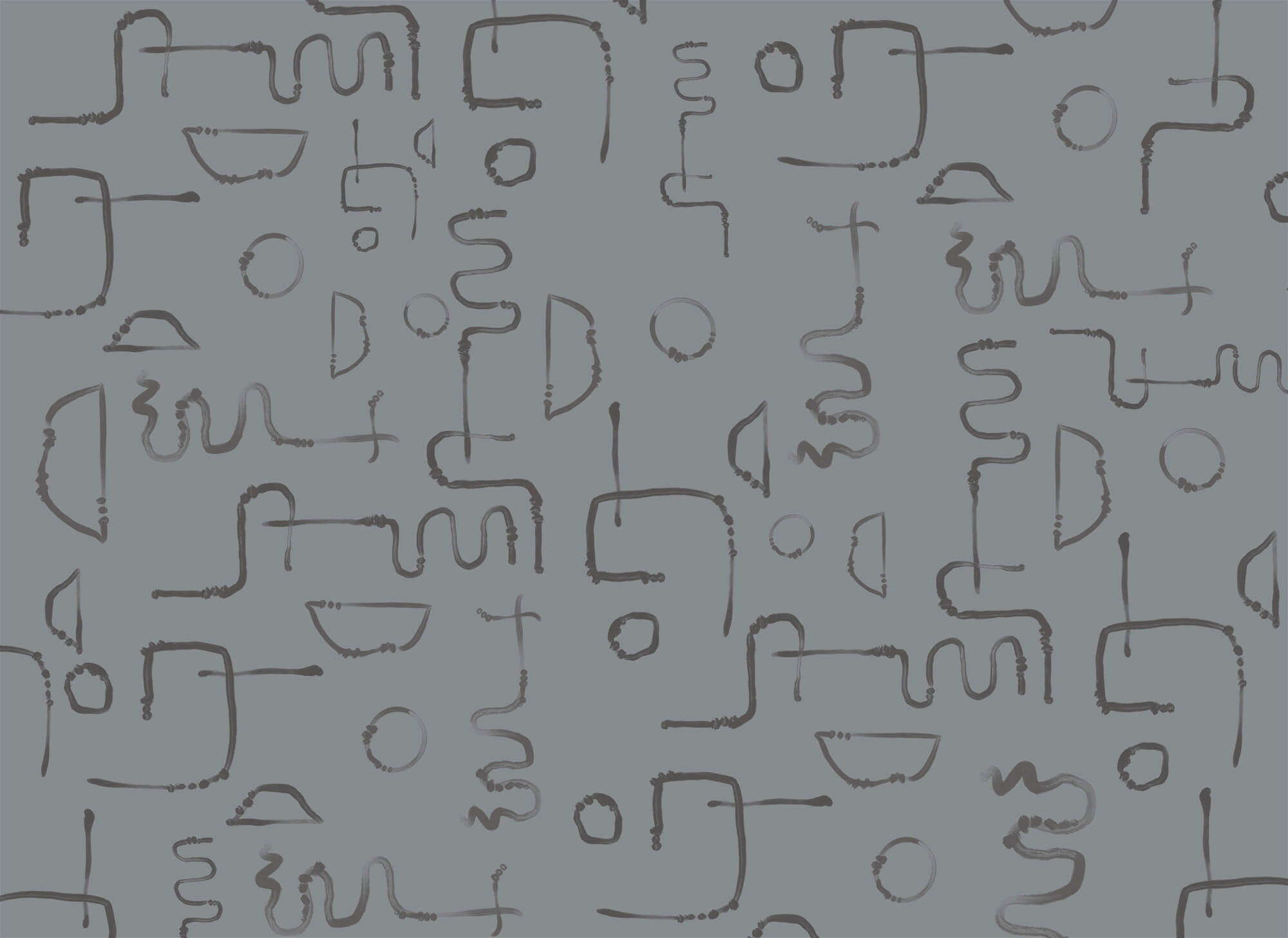 Pattern of lines and shapes Pattern of lines and shapes