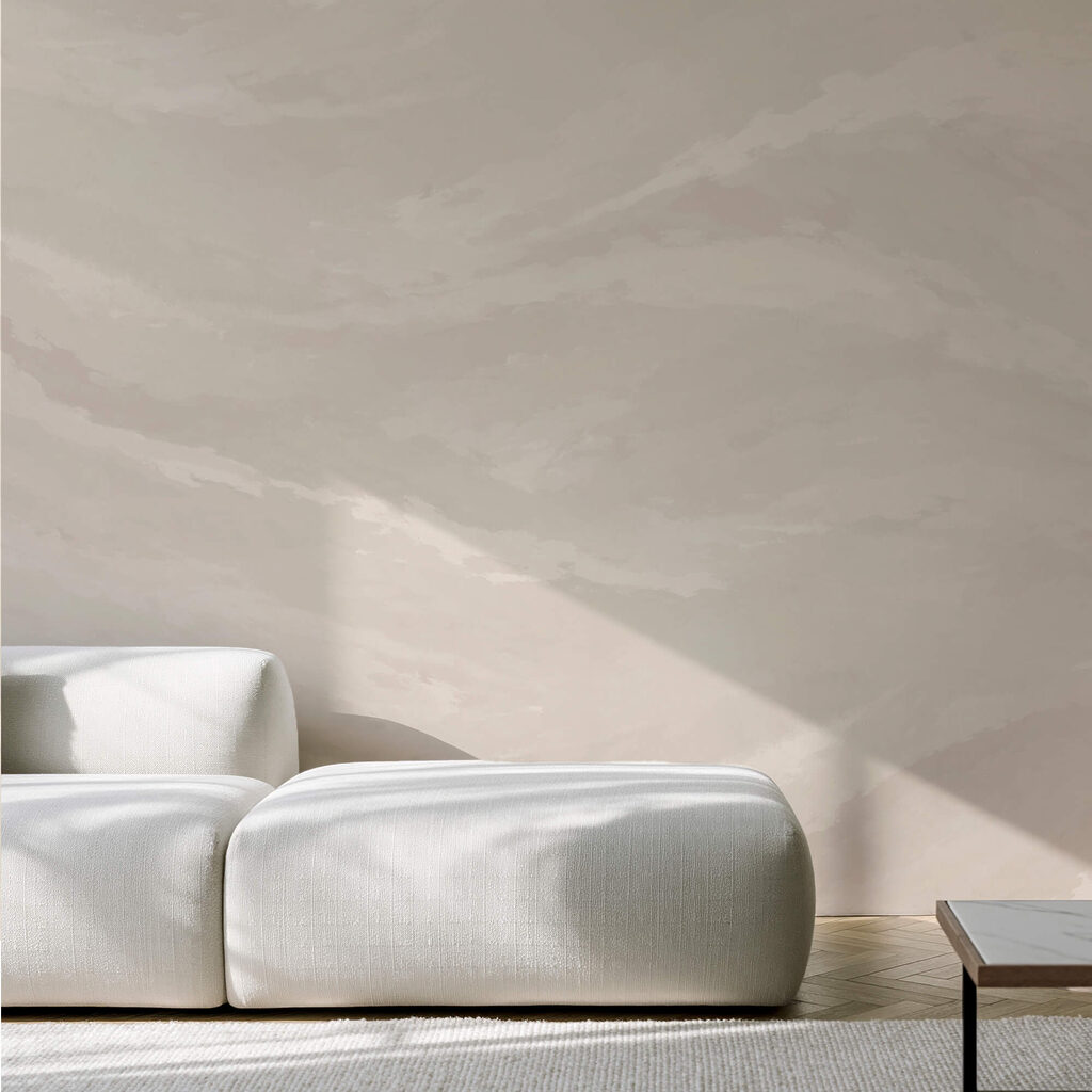 Biela plocha s množstvom mrakov