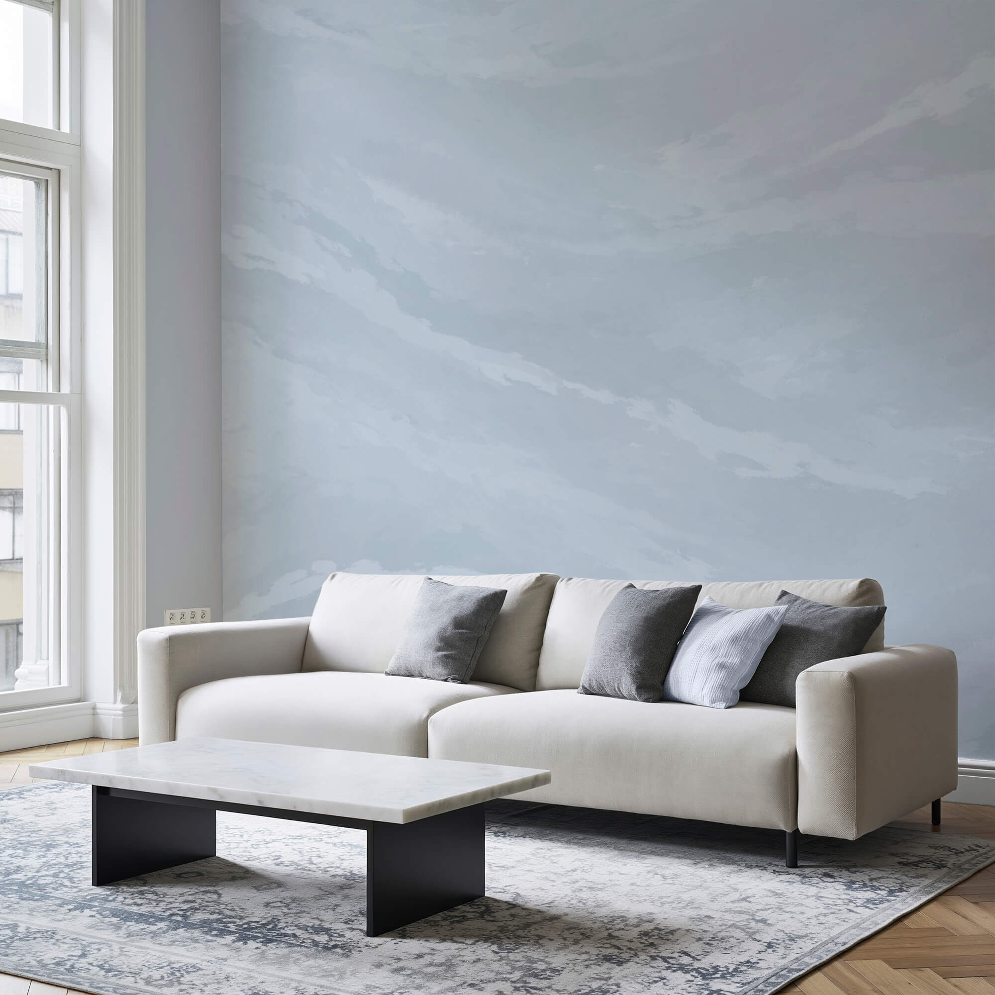 Biele a sivé pozadie