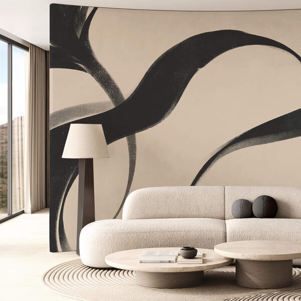 Čiernobiely obrázok vĺn