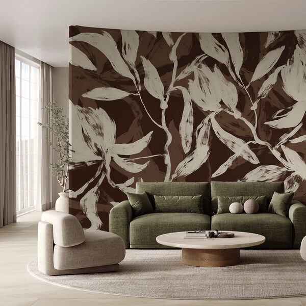 Plynúce listy v jemných monochromatických odtieňoch Plynúce listy v jemných monochromatických odtieňoch