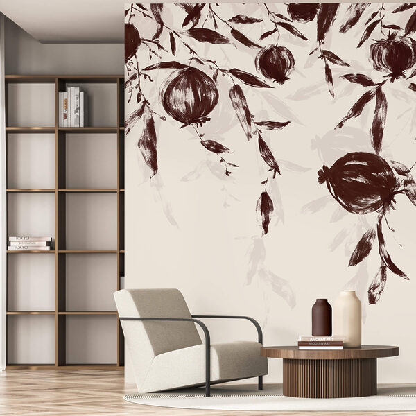 Maľba ovocia na konári