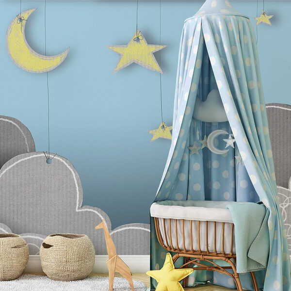 Mesiac a hviezdy z oblakov