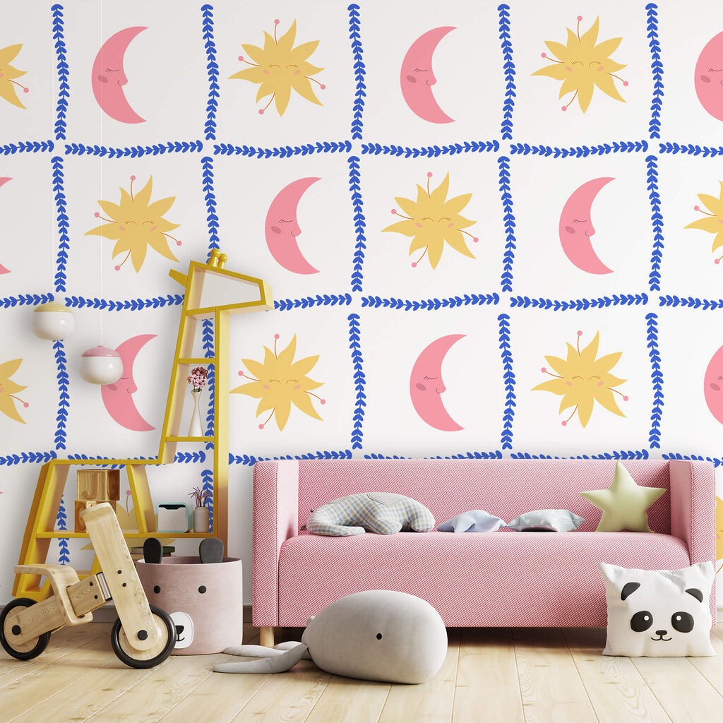 Vzor slnka a mesiaca