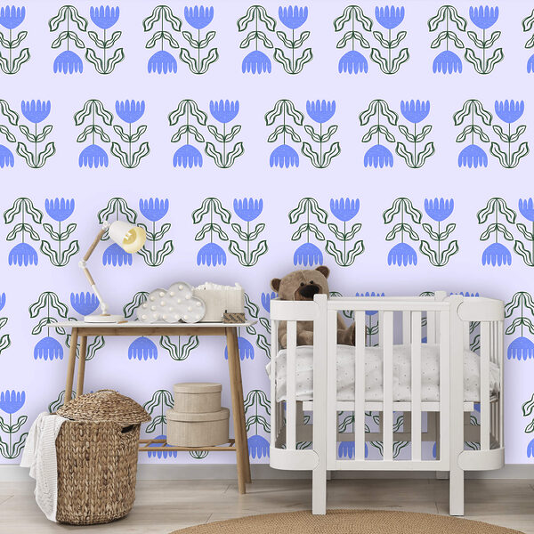 Vzor kvetov a listov Vzor kvetov a listov