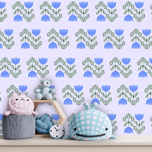 Vzor kvetov a listov Vzor kvetov a listov