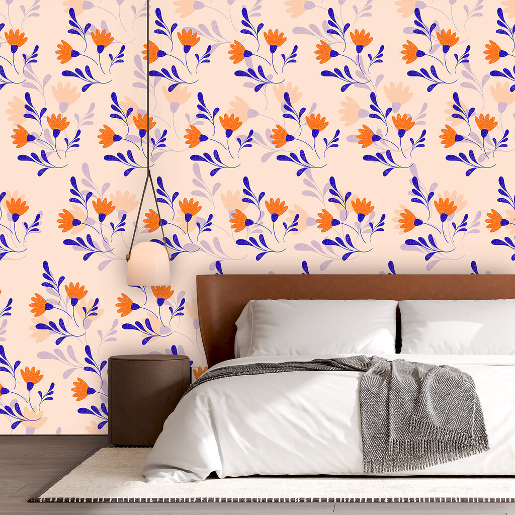 Vzor kvetov a listov Vzor kvetov a listov