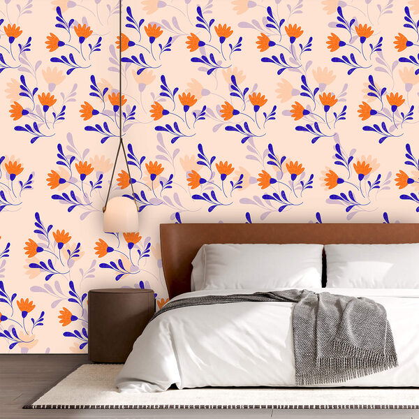 Vzor kvetov a listov Vzor kvetov a listov