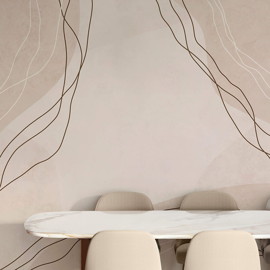 Biele a hnedé čiary na béžovom pozadí Biele a hnedé čiary na béžovom pozadí