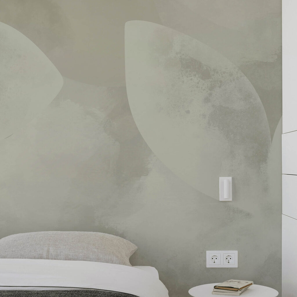 Biely kvetinový vzor