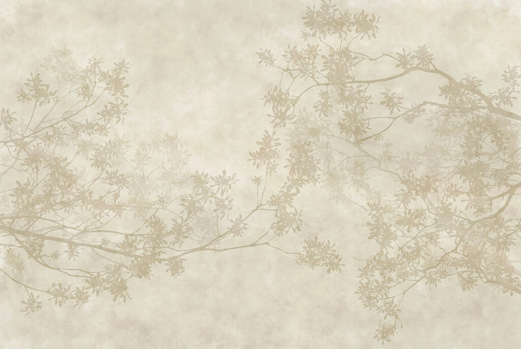 Tree branches with leaves