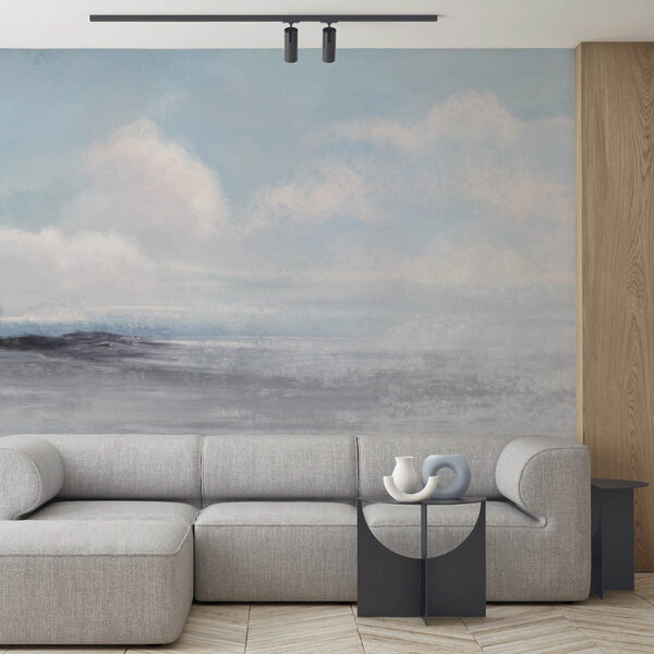 Fototapety Krajina s oblačnou oblohou