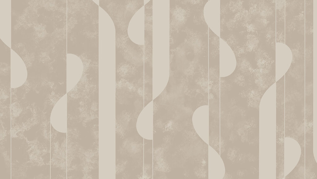 Abstract shapes in soft beige tones