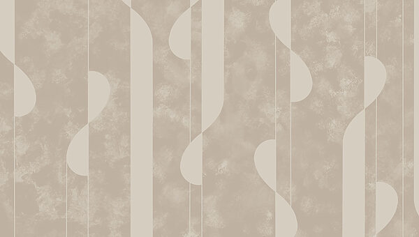 Abstract shapes in soft beige tones