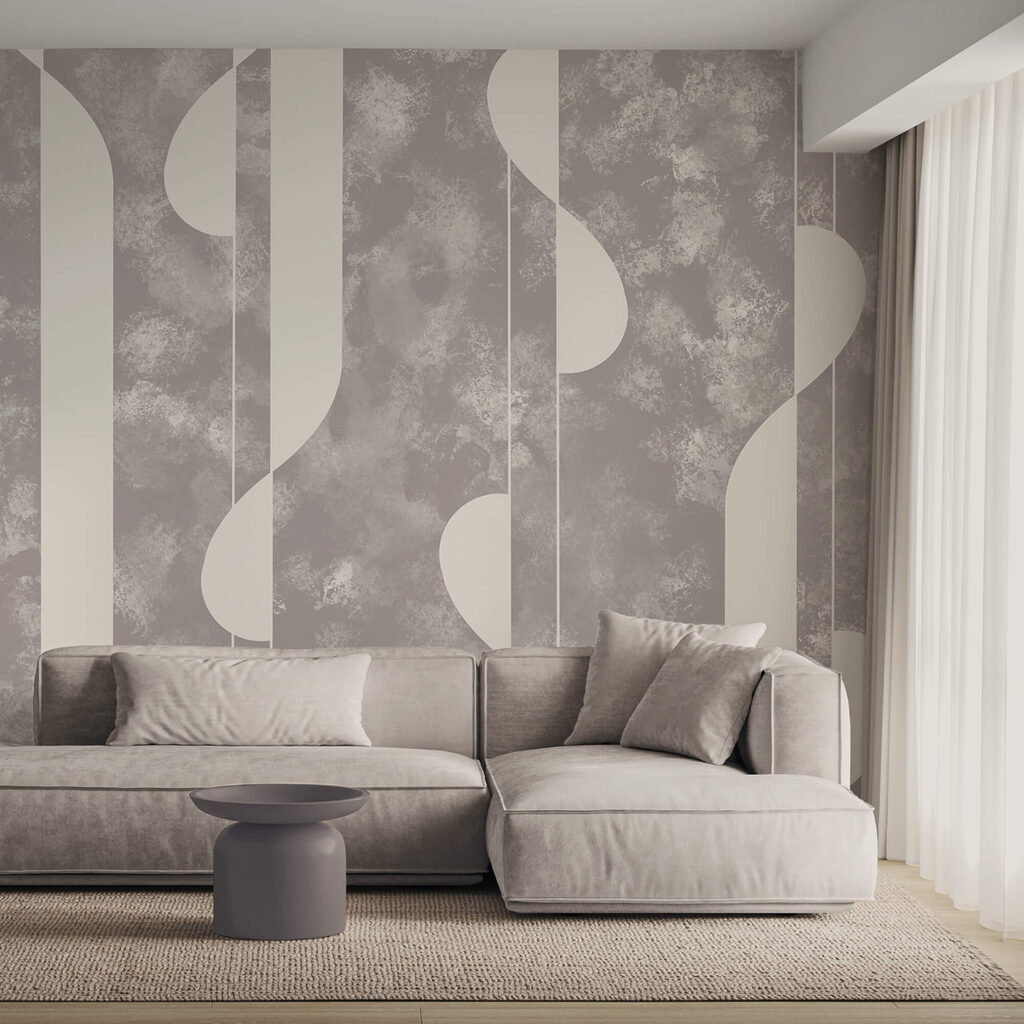 Abstraktný vzor v jemných odtieňoch