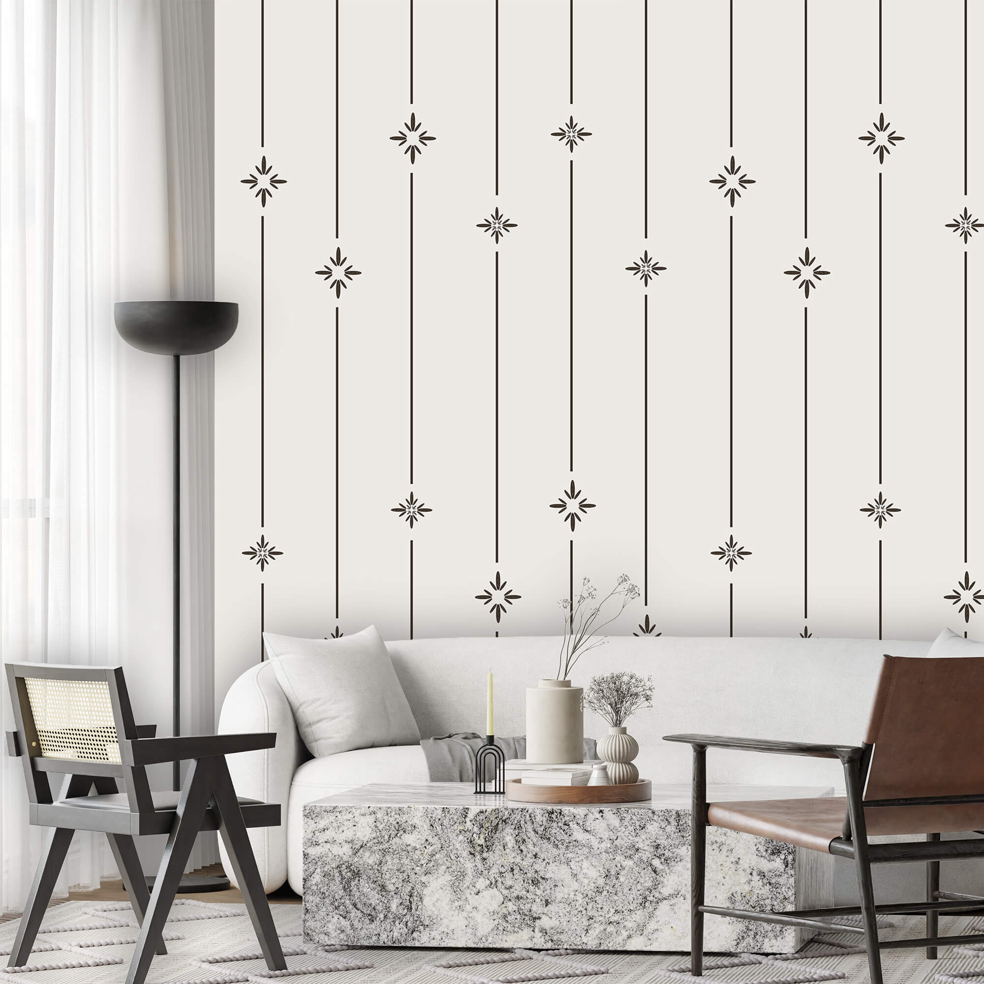 Vzor z hviezd a čiar