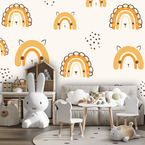 Motív kreslených zvieratiek