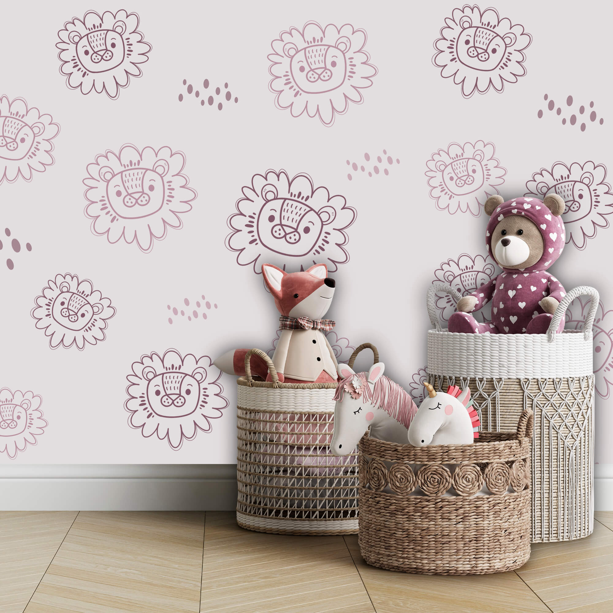 Motív levích hláv