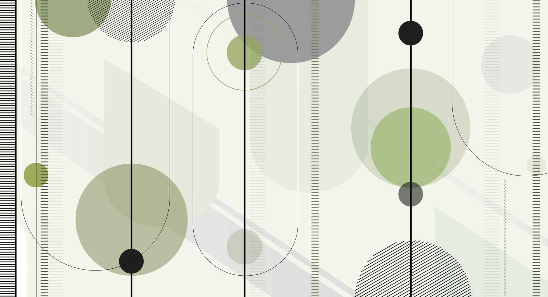 Geometric design in calming colors Geometric design in calming colors