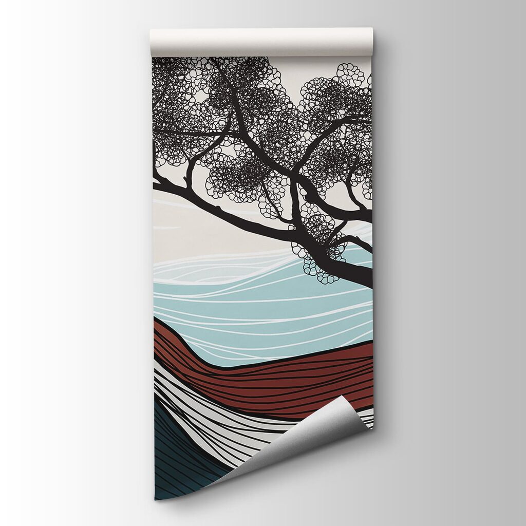Tree on a hill