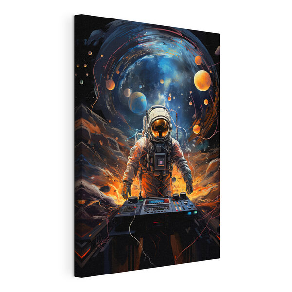Obraz Astronaut vo vesmíre so strojom (Katalógové číslo: s34216) Obraz Obraz Astronaut vo vesmíre so strojom (Katalógové číslo: s34216)