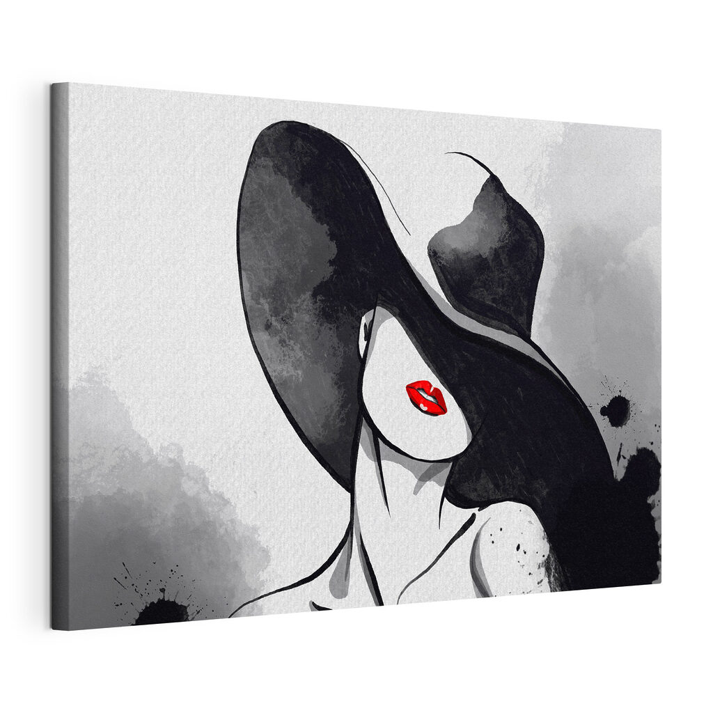 A woman wearing a hat A woman wearing a hat