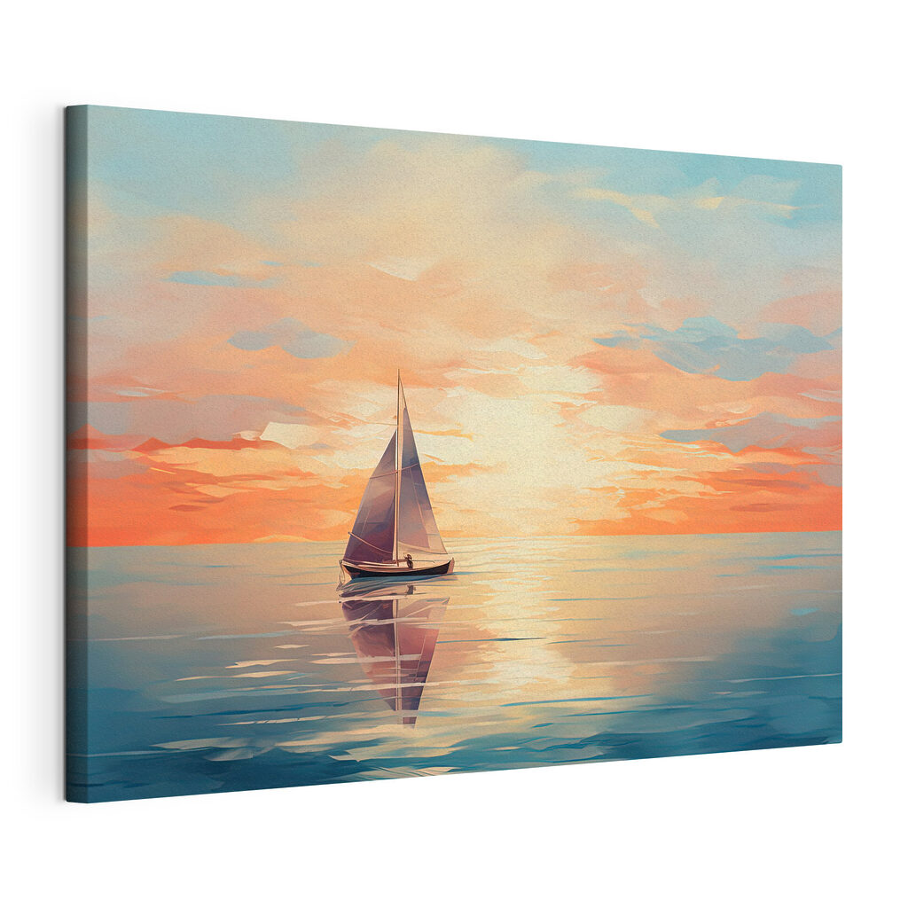 A sailboat on the water A sailboat on the water