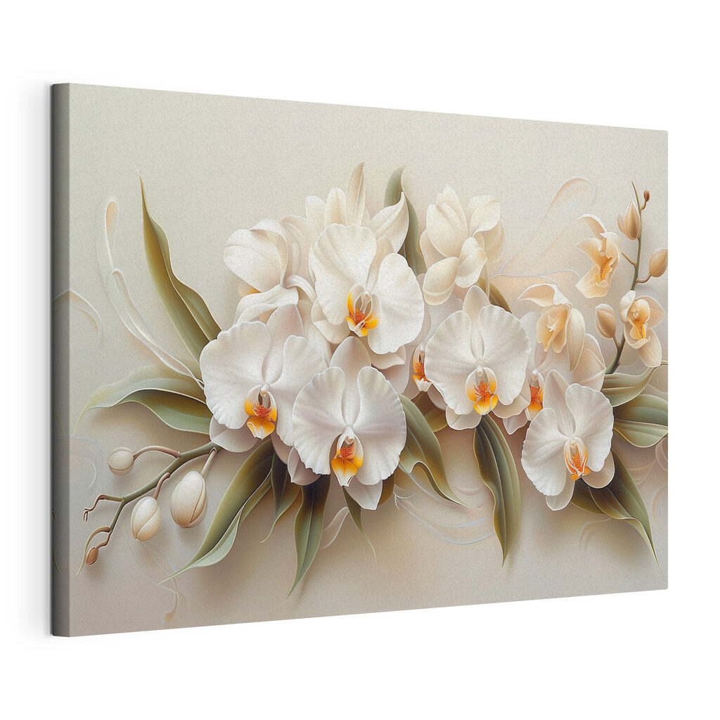 A group of white flowers