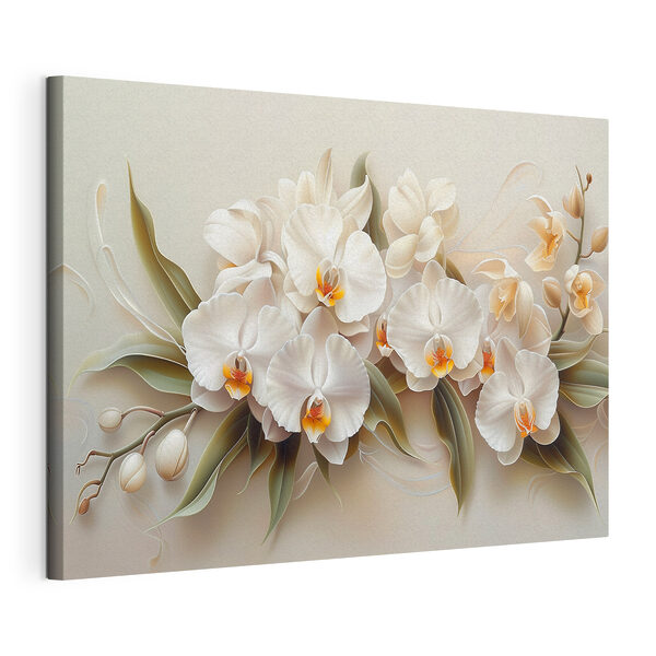 A group of white flowers