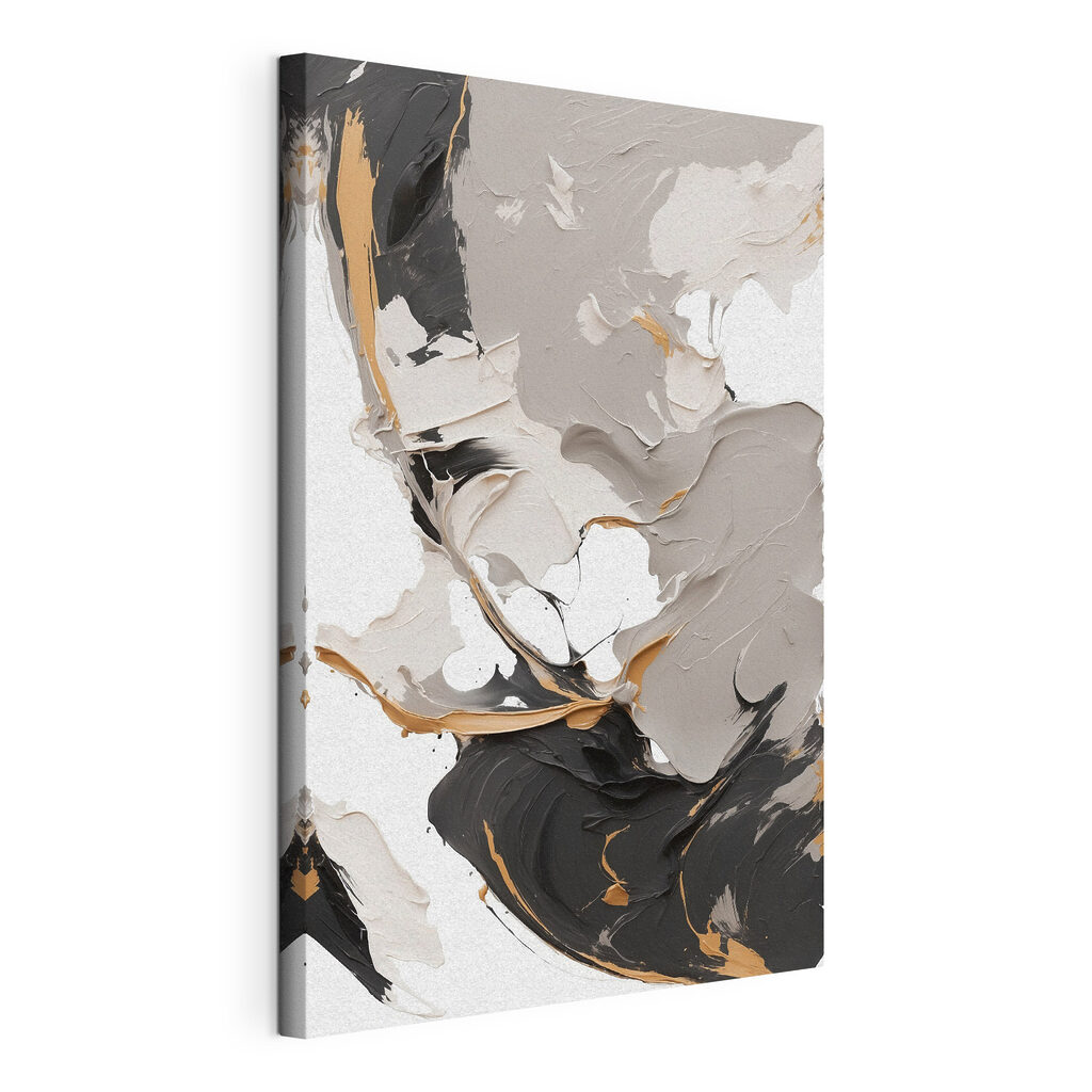 Abstract swirls of earthy tones