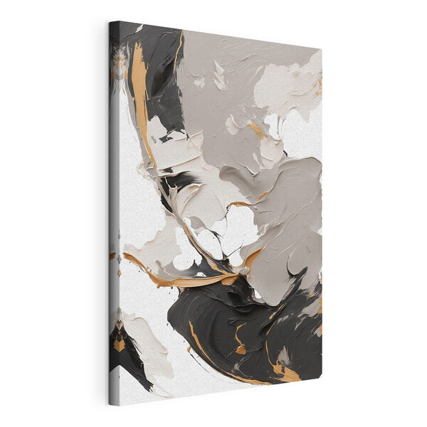 Abstract swirls of earthy tones