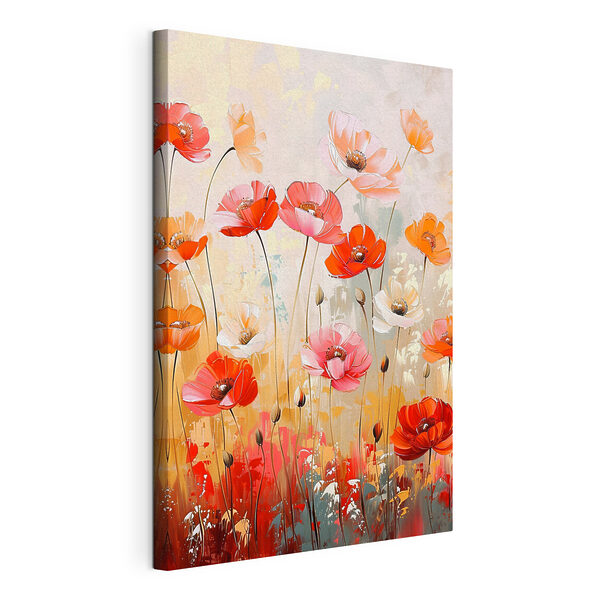 Vibrant blossoms in a colorful field Vibrant blossoms in a colorful field