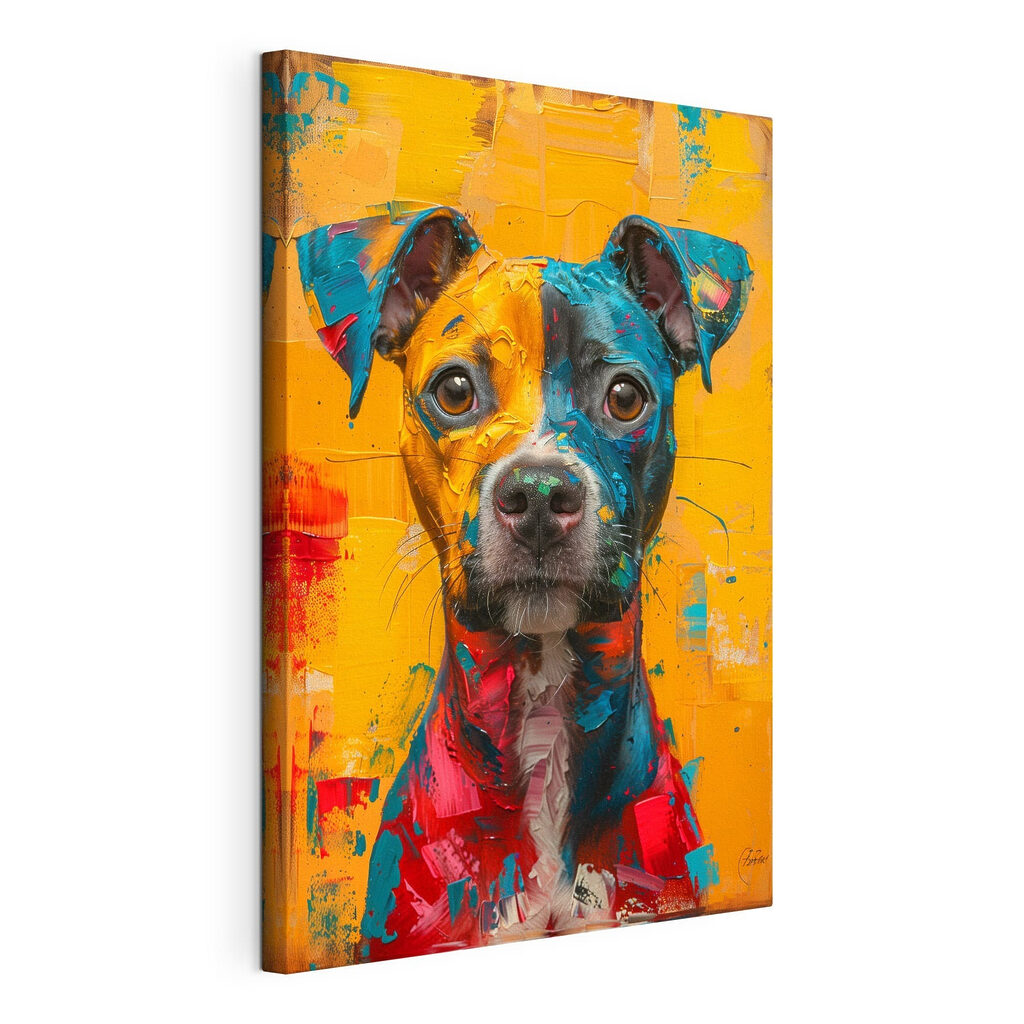 Painting of a dog