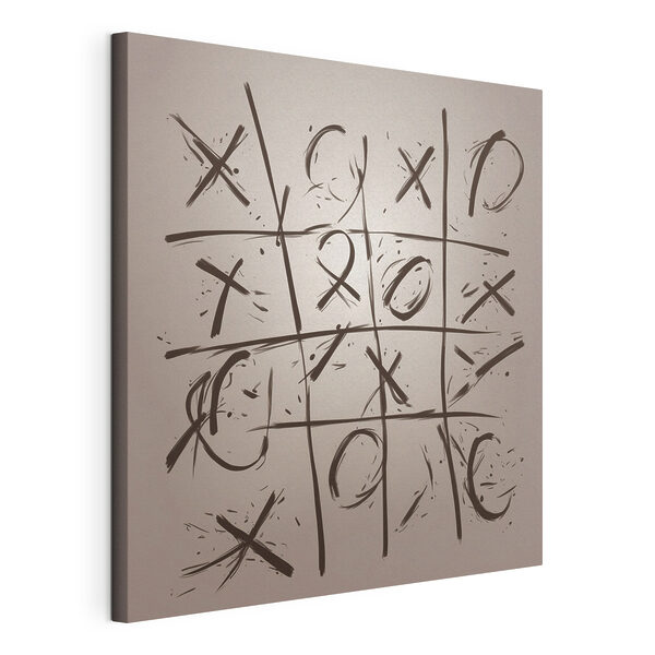 Hra tic tac toe Obraz Hra tic tac toe