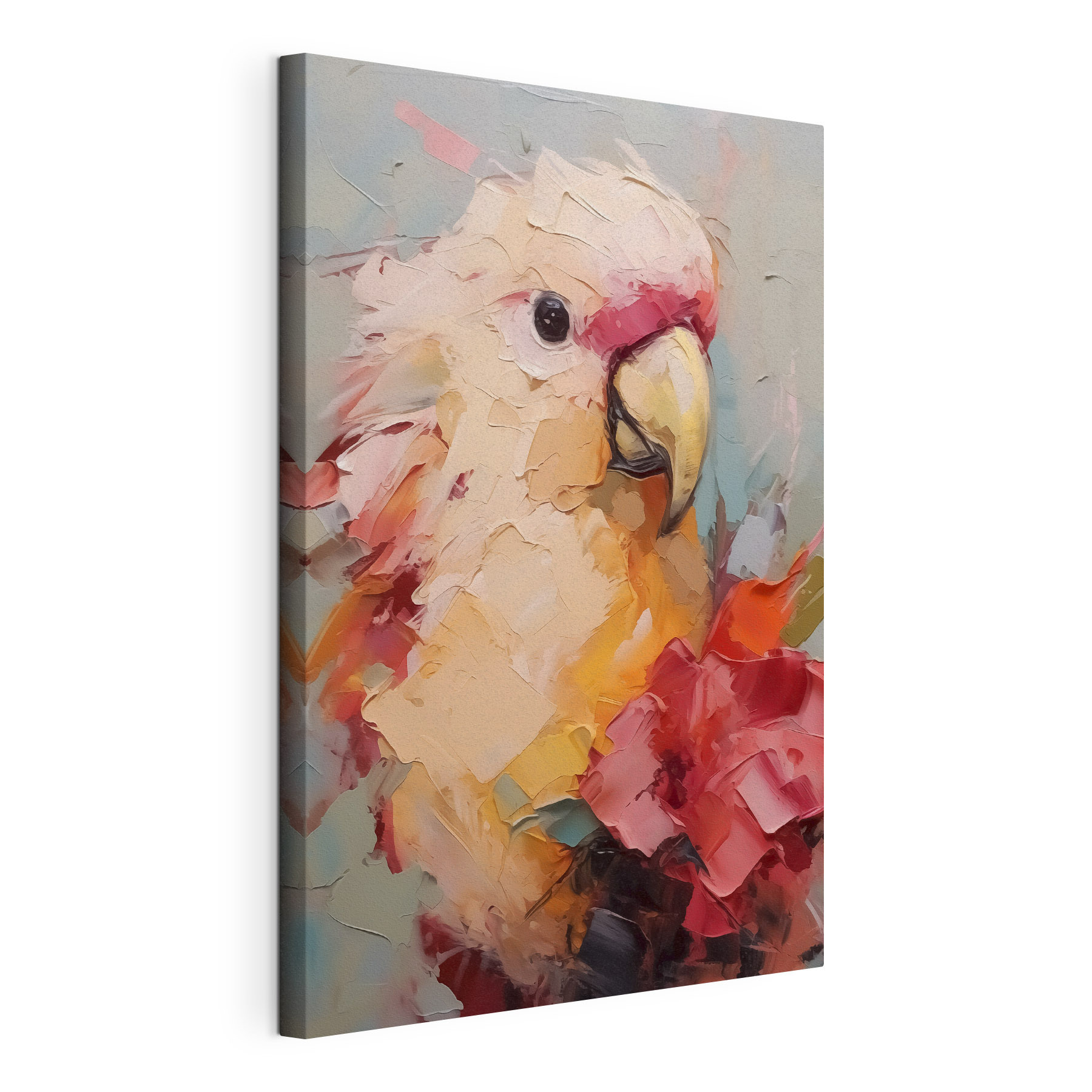 Painting of a parrot Painting of a parrot