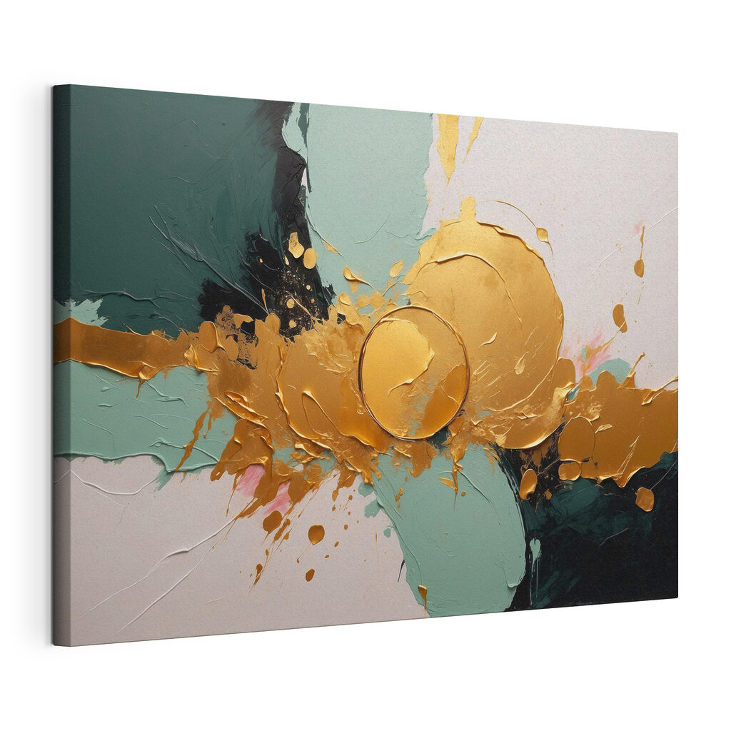 Gleaming chaos in vibrant strokes Gleaming chaos in vibrant strokes