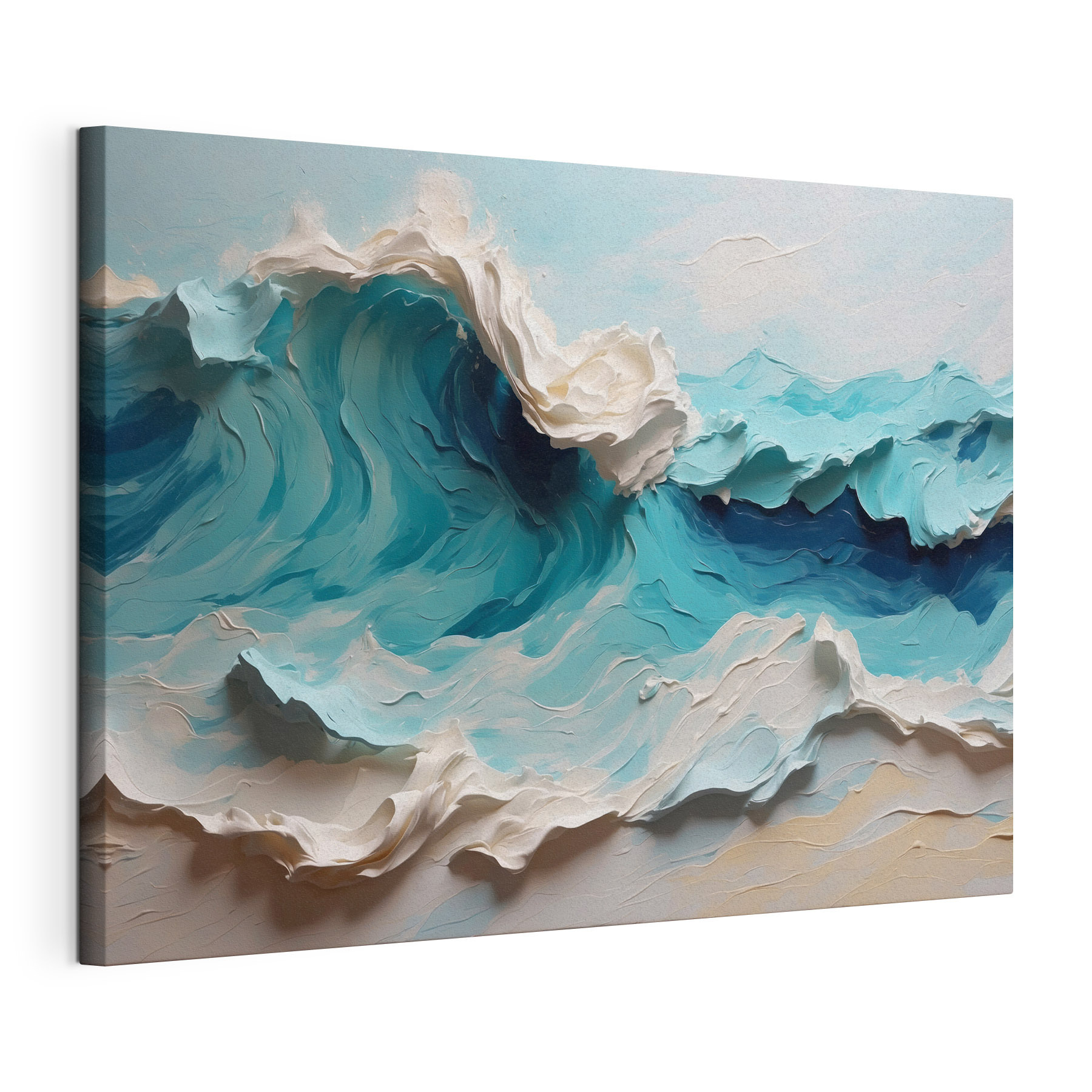 Painting of a wave Painting of a wave