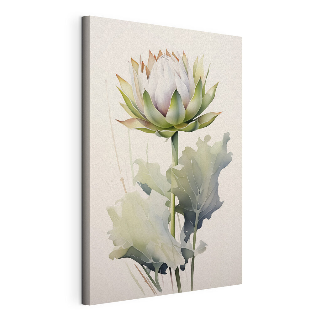 Painting of a flower Painting of a flower