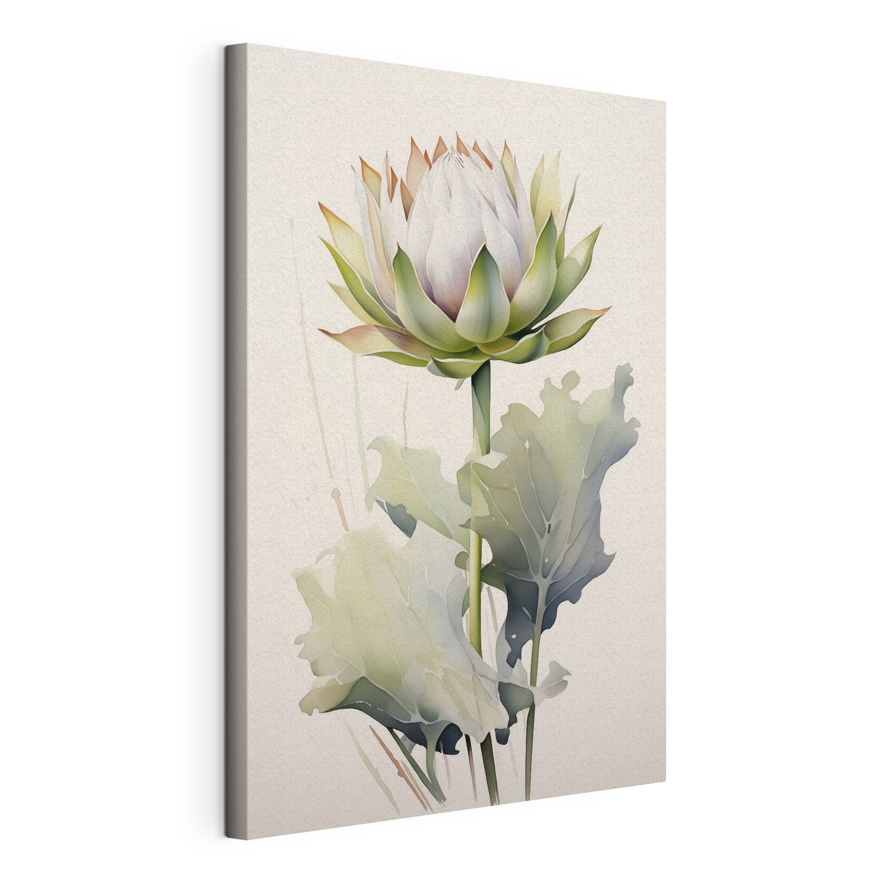 Painting of a flower Painting of a flower