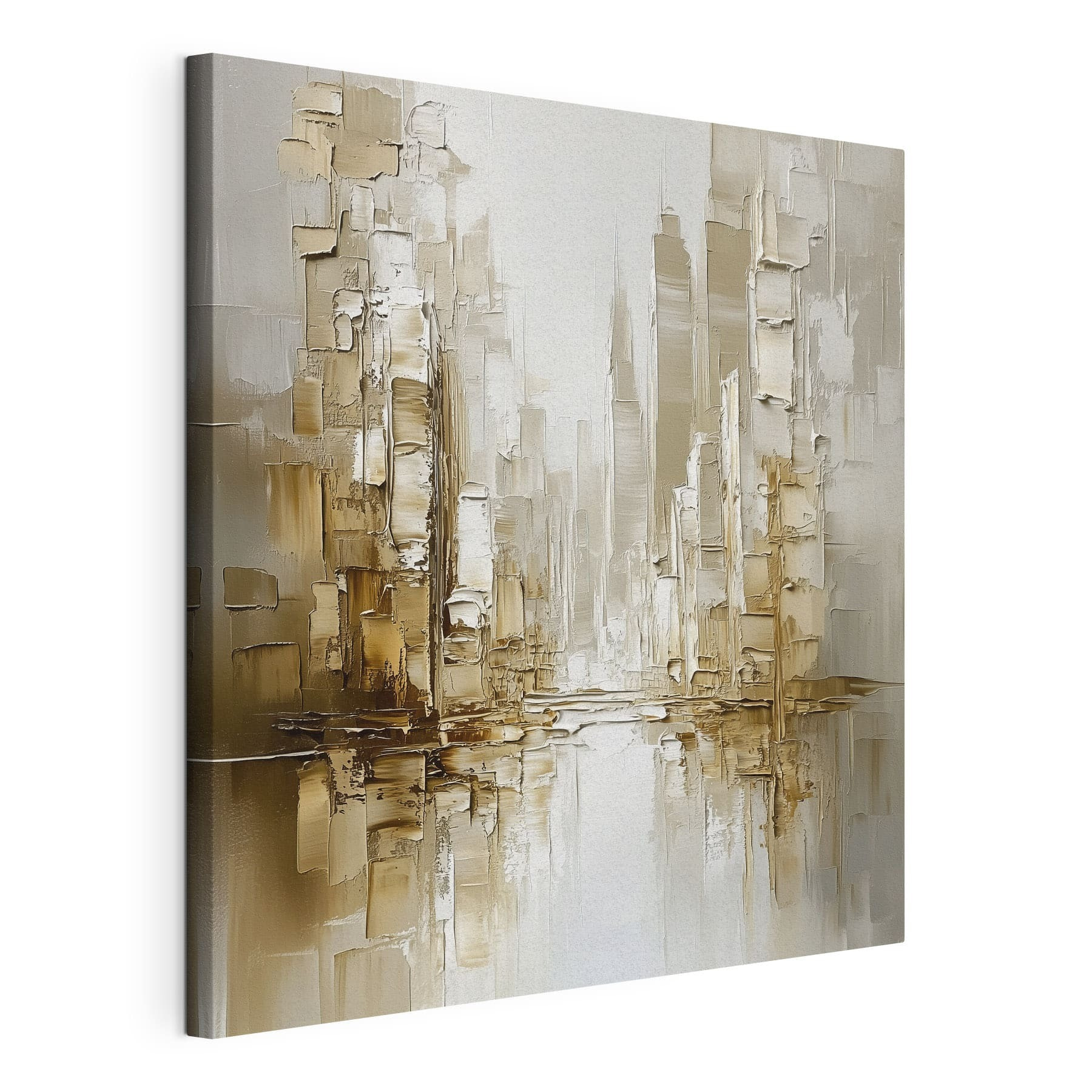 Painting of a city Painting of a city