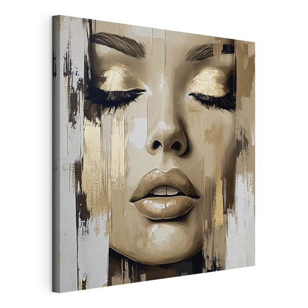Obraz Painting of a woman's face (Katalógové číslo: s42598)
