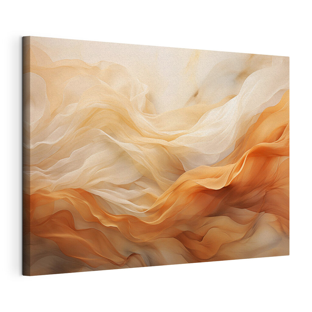 Gentle waves of flowing fabric Gentle waves of flowing fabric